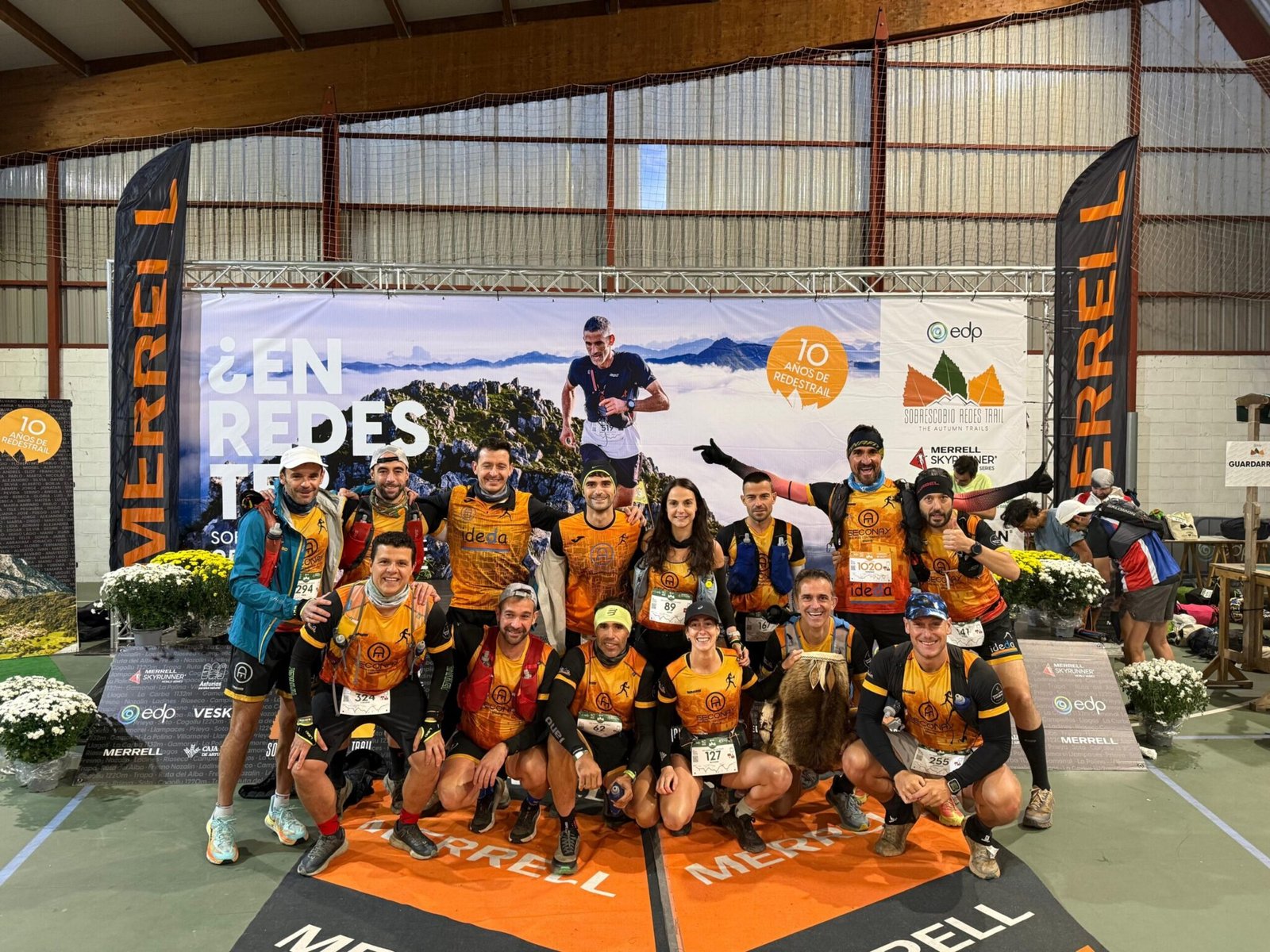 Equipo TRDestroyer en Sobrescobio Redes Trail 2025